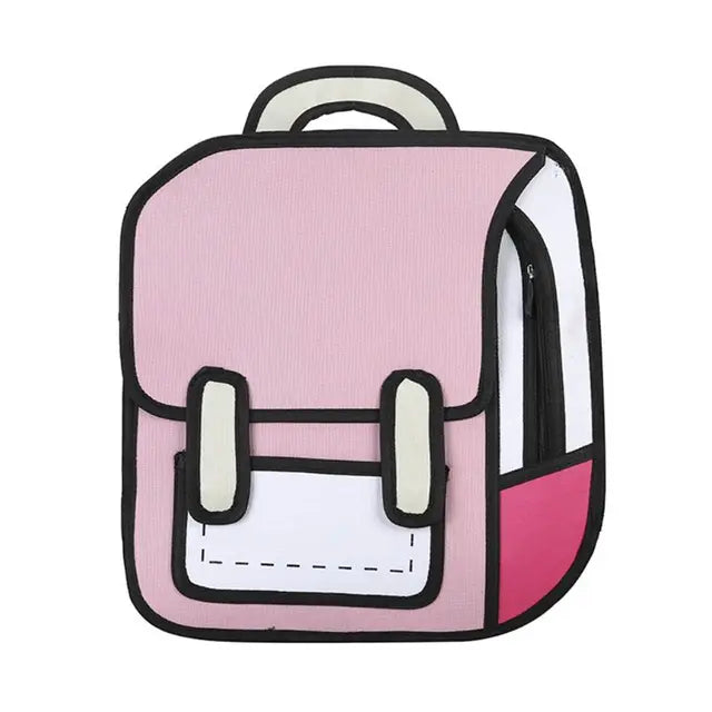 Mochila Infantil Desenho 2D - Animação Garantida