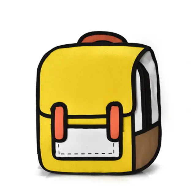 Mochila Infantil Desenho 2D - Animação Garantida