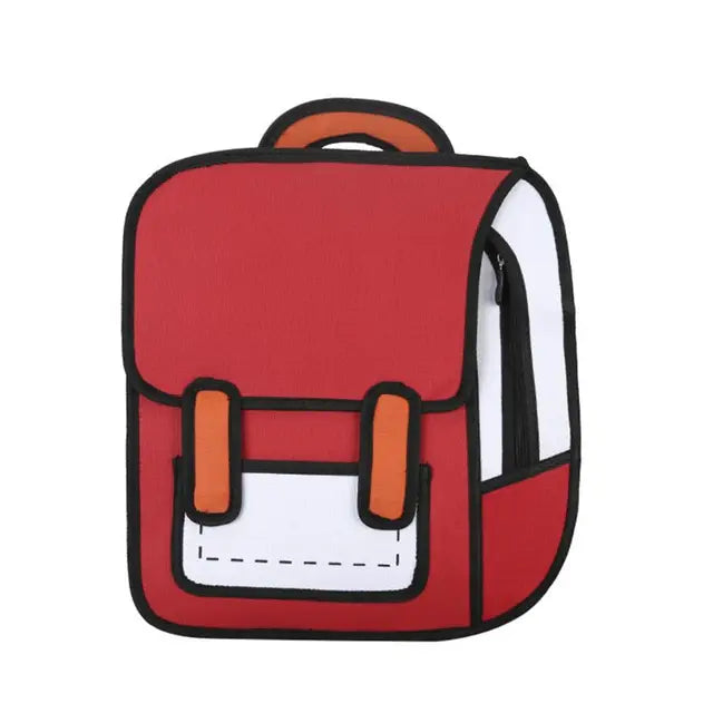 Mochila Infantil Desenho 2D - Animação Garantida