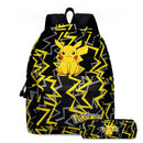Kit Escolar Infantil 3 em 1 Mochila com Lancheira e Estojo Pokémon