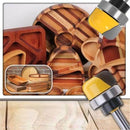 Fresa Tigela Bandeja para Tupia Manual, Tupia de Bancada, Tupia de Coluna e Router CNC