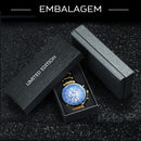 Relógio de Pulso com Ponteiros Luminosos Luxury T-WINNER