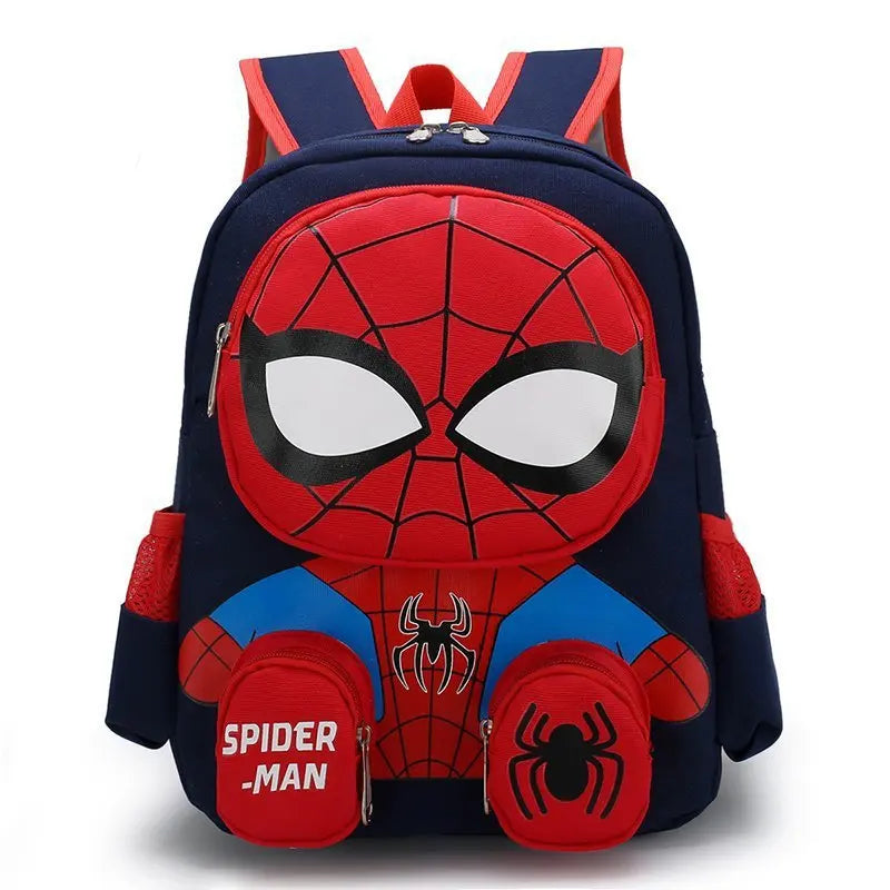Mochila Infantil Homem-Aranha 3D - Seu Herói Favorito na Escola