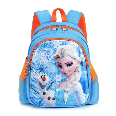 Mochila Escolar Infantil Elsa Frozen Premium