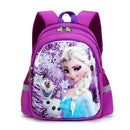Mochila Escolar Infantil Elsa Frozen Premium