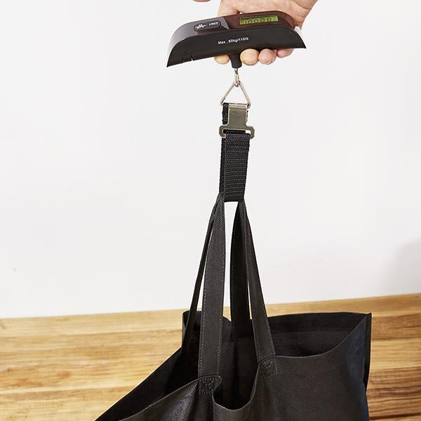 Balança Portátil Digital com Display LCD de Bagagem Até 50kg