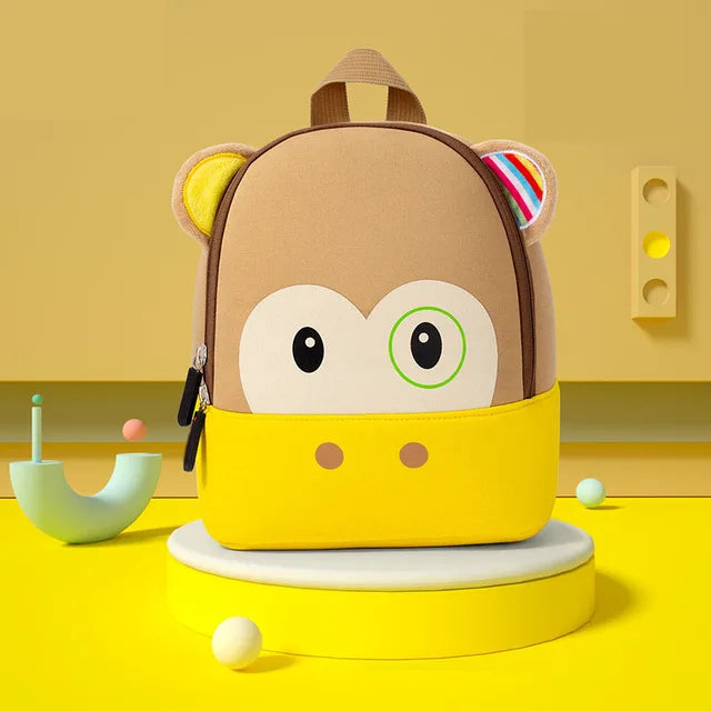 Mochila Infantil dos Animais - Para Uma Aula Mais Alegre