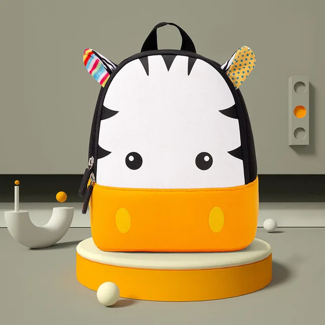 Mochila Infantil dos Animais - Para Uma Aula Mais Alegre