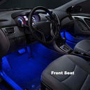 4 Peças de Kit de iluminação LED - Conecte e aproveite com carregadomento no acendedor de cigarro do Carro!