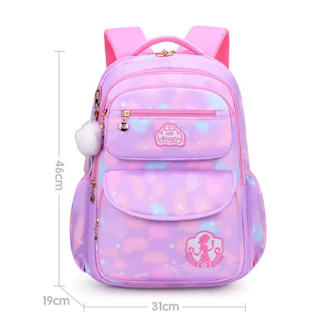 Mochila Infantil Feminina Impermeável Paty - Estilo e Personalidade Para Sua Princesa