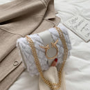 Bolsa Feminina HandBag Clutch WINTER PATTY Em Pele Sintética e Couro PU - Inov&tec