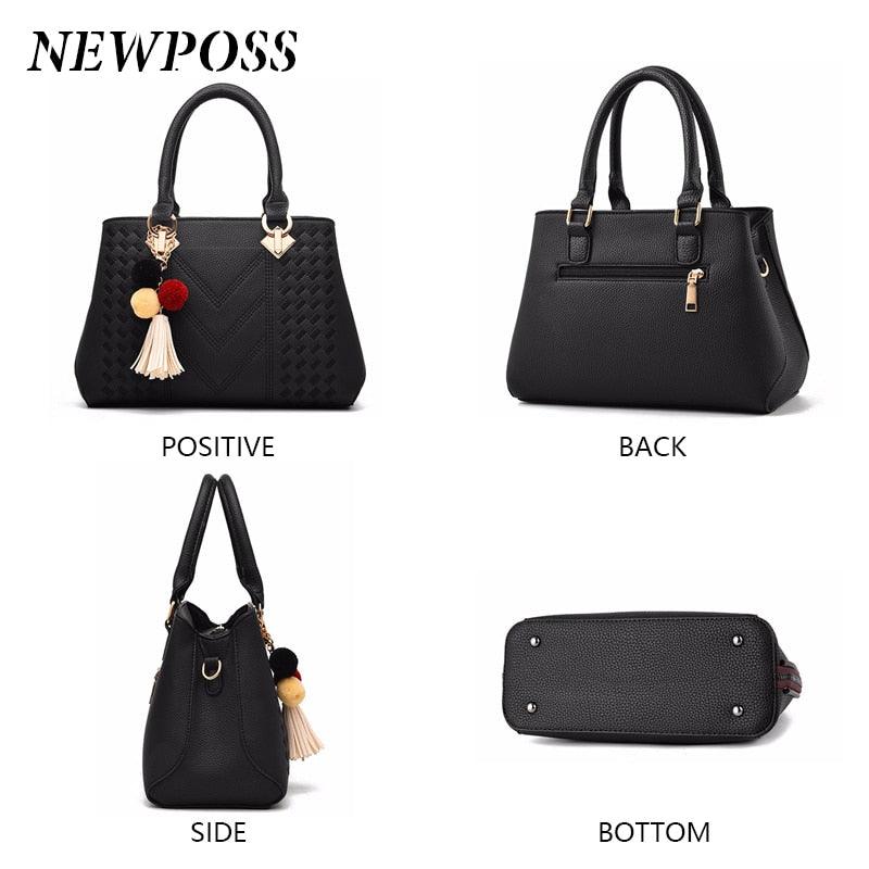 Bolsa Feminina Fashion SIMPLE - Couro PU e Poliéster De alta Qualidade e Durabilidade - Inov&tec