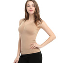 Regata Modeladora Corporal Feminina com Bojo Removível de Compressão Stay Fabulous