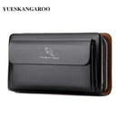 Carteira Clutch Unisex OFFICE CASUAL Para Trabalho Em Couro PU - Inov&tec