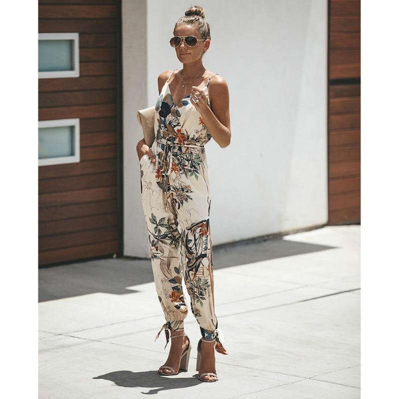 Macacão Feminino Floral