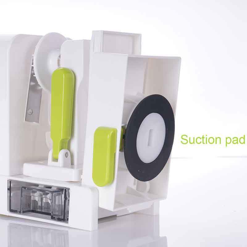 Fatiador Ralador Espiral para Legumes e Frutas - 5 Lâminas Aço Inox