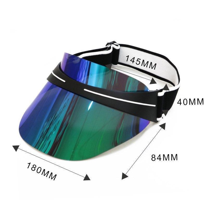Viseira Color Holográfica - ChromaSun Hat