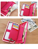 Carteira Feminina Handbag BELLA - Prática e Versátil Para Cartões, Documentos e Celular - Inov&tec