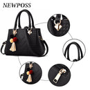 Bolsa Feminina Fashion SIMPLE - Couro PU e Poliéster De alta Qualidade e Durabilidade - Inov&tec