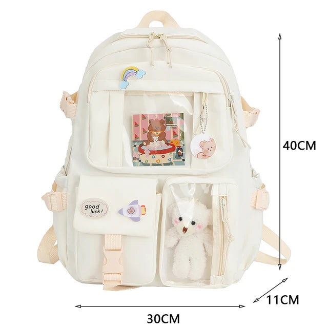 Mochila Infantil com Ursinho - Leve um Novo Amiguinho para a Escola