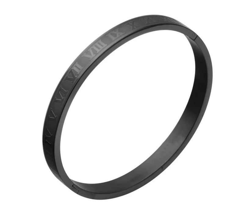 Pulseira ROMANA - Joia em Aço Inoxidável Banhada em Ouro e Prata