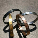 Pulseira ROMANA - Joia em Aço Inoxidável Banhada em Ouro e Prata