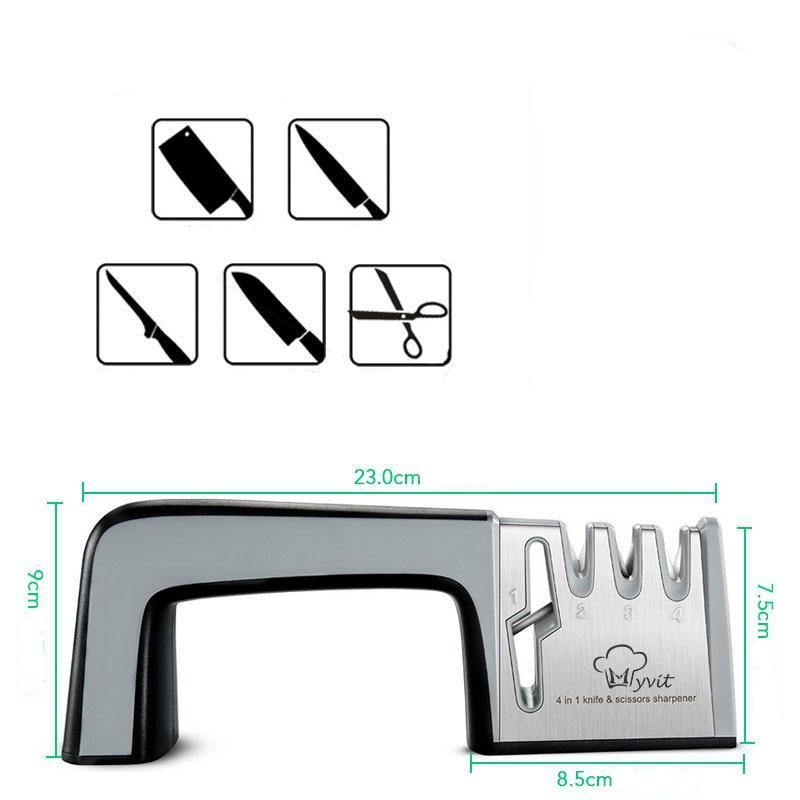 Afiador Japonês Profissional 4 em 1 Kezuriki