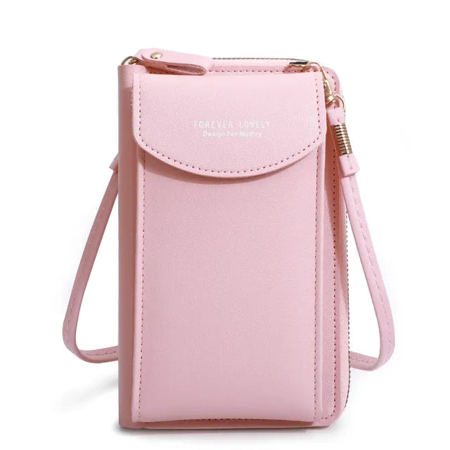 Carteira Crossbody Feminina Chic Elegance - Praticidade com Estilo