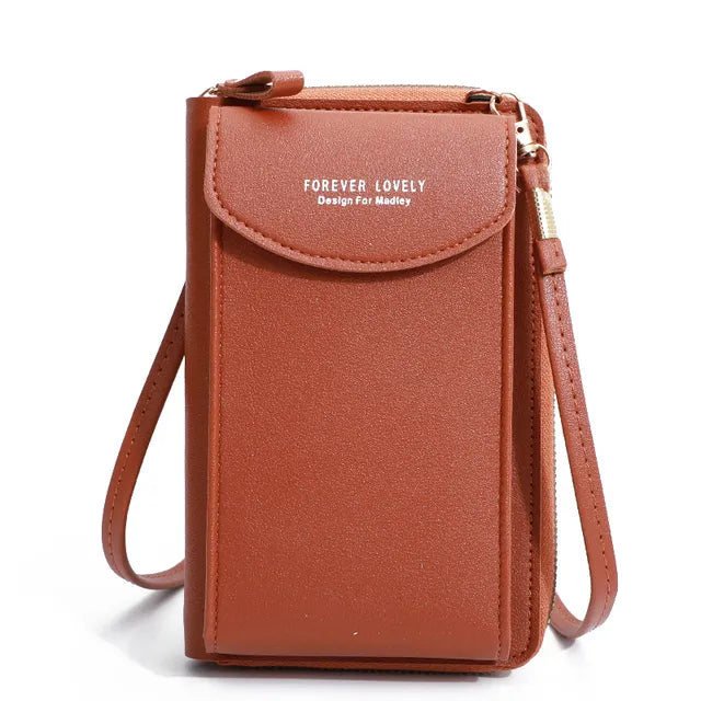 Carteira Crossbody Feminina Chic Elegance - Praticidade com Estilo