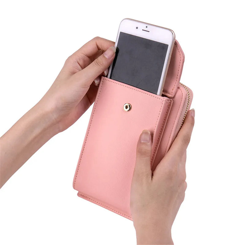 Carteira Crossbody Feminina Chic Elegance - Praticidade com Estilo