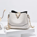 Bolsa de Ombro Feminina WILD LADY Cristal Em Couro PU - Inov&tec