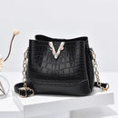 Bolsa de Ombro Feminina WILD LADY Cristal Em Couro PU - Inov&tec