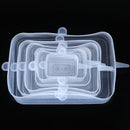 Kit 6 Peças Tampas de Silicone VEDA-TUDO Original - Inov&tec