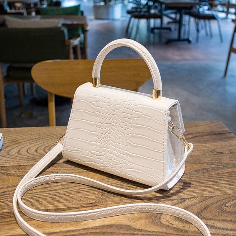 Bolsa Feminina CHICK PENDANT Em Couro PU - Bolsa De Mão e Ombro - Inov&tec