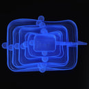 Kit 6 Peças Tampas de Silicone VEDA-TUDO Original - Inov&tec