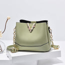 Bolsa de Ombro Feminina WILD LADY Cristal Em Couro PU - Inov&tec