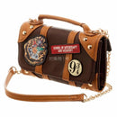 Bolsa Clutch Versátil Feminina Harry Potter 9 3/4 Couro - Inov&tec