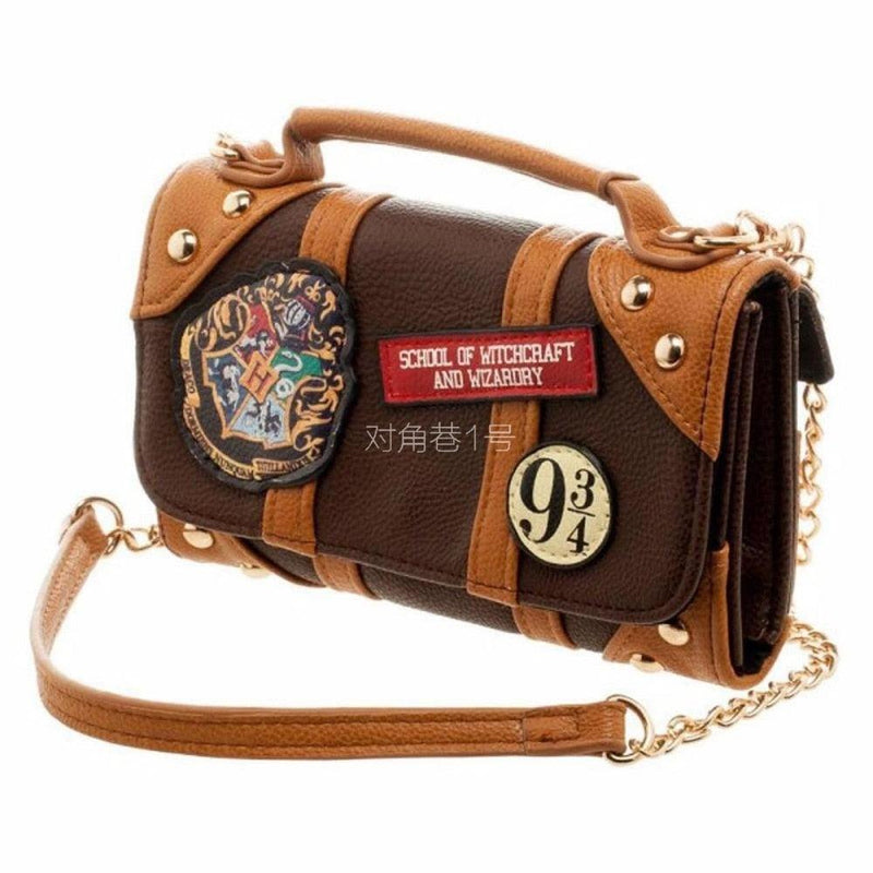 Bolsa Clutch Versátil Feminina Harry Potter 9 3/4 Couro - Inov&tec