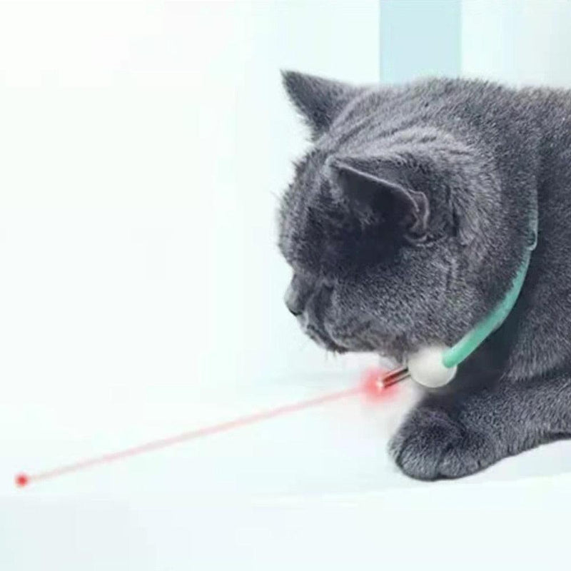 Brinquedo Interativo para Gatos LASER CAT - Colar Ajustável com Laser recarregável - Inov&tec