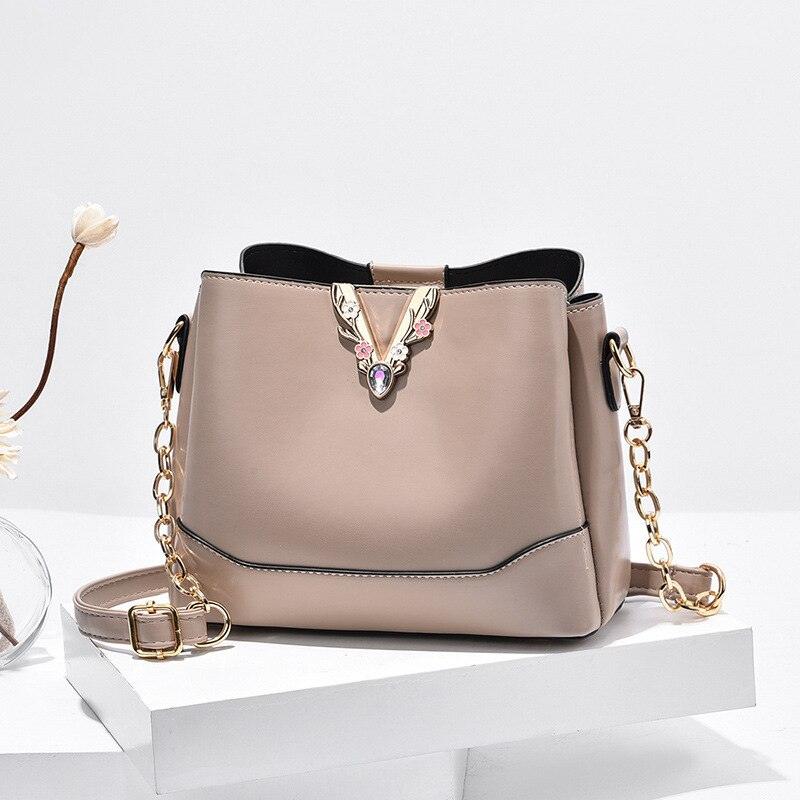 Bolsa de Ombro Feminina WILD LADY Cristal Em Couro PU - Inov&tec