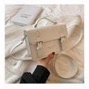 Bolsa Feminina Fashion CHALFES & TIME - Bolsa de Ombro em Couro PU - Inov&tec