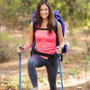 Bastão de Caminhada Dobrável Compacto Trekking