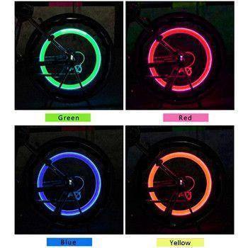 2 Peças de LEDs para Rodas de Bicicleta