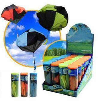 Paraquedas de Brinquedo de 3 peças, Livre de Emaranhado - Basta atirar e ver voar!