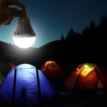 Lâmpada Mágica de LED de Emergência - Continua Funcionando Após Queda de Energia!