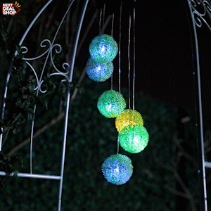 Luzes Dente-de-Leão à Energia Solar