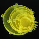 Kit 6 Peças Tampas de Silicone VEDA-TUDO Original - Inov&tec