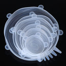 Kit 6 Peças Tampas de Silicone VEDA-TUDO Original - Inov&tec