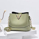 Bolsa de Ombro Feminina WILD LADY Cristal Em Couro PU - Inov&tec