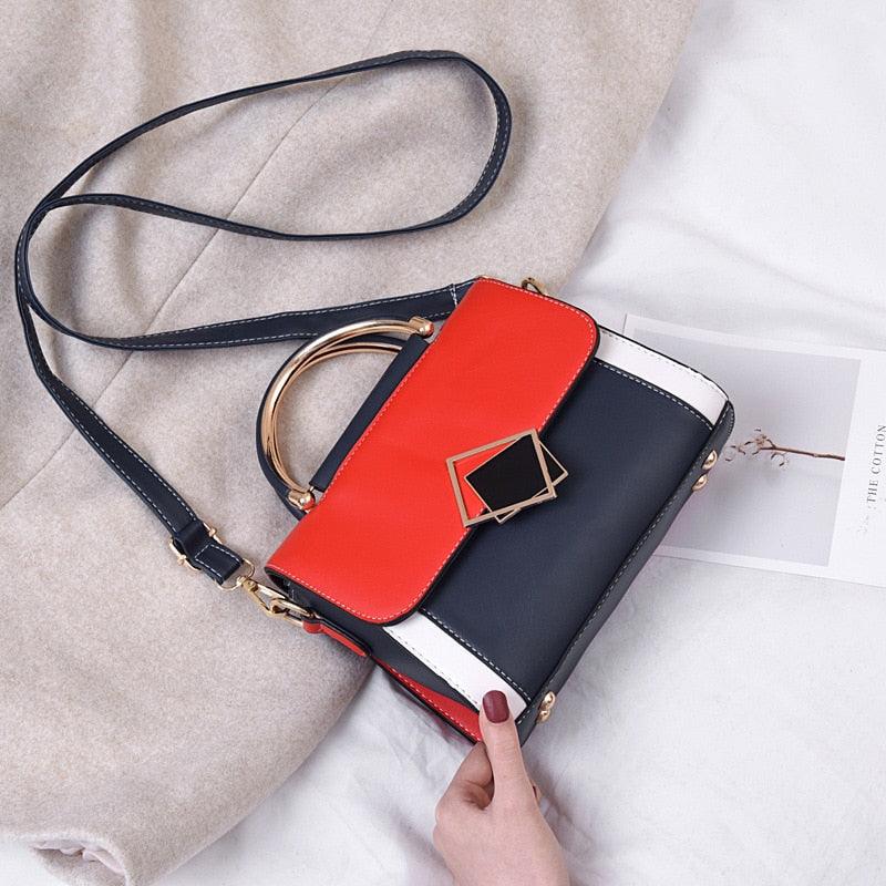 Bolsa Feminina FAMOUS Em Couro PU - Inov&tec